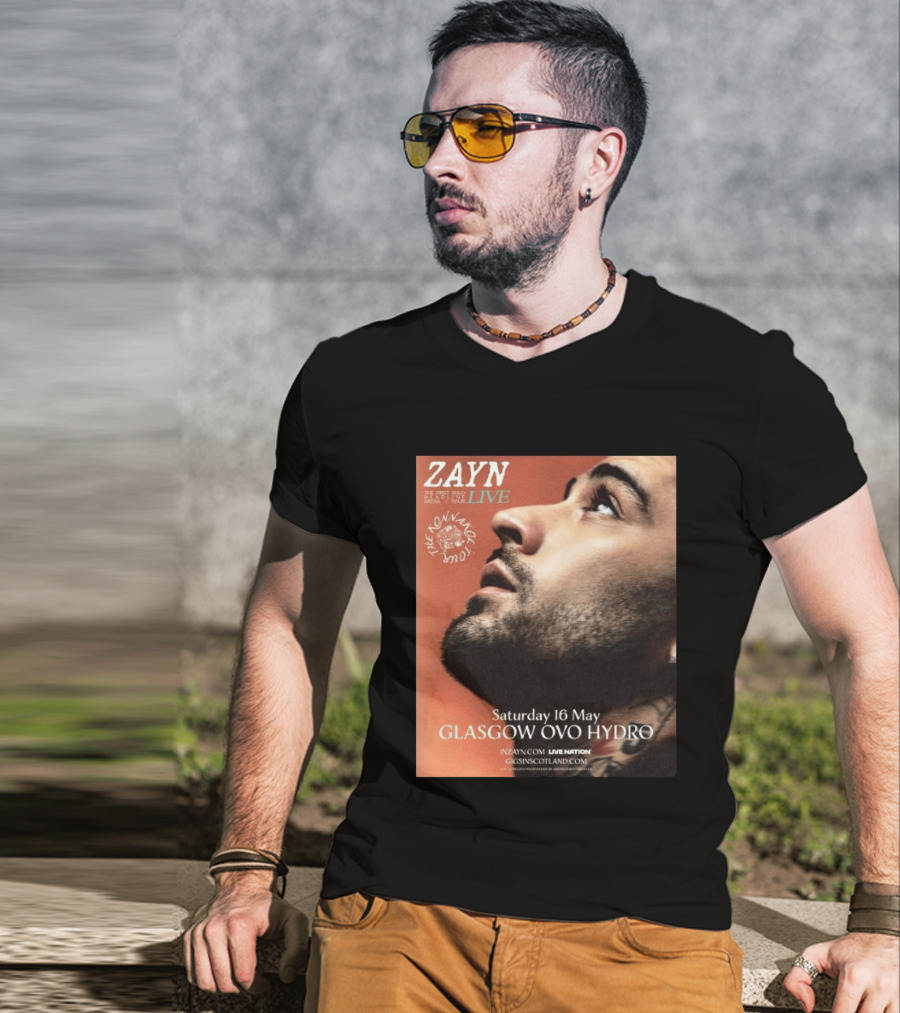 Zayn Live The Konnakol Tour 2026 Glasgow OVO Hydro Saturday 16 May T-Shirt