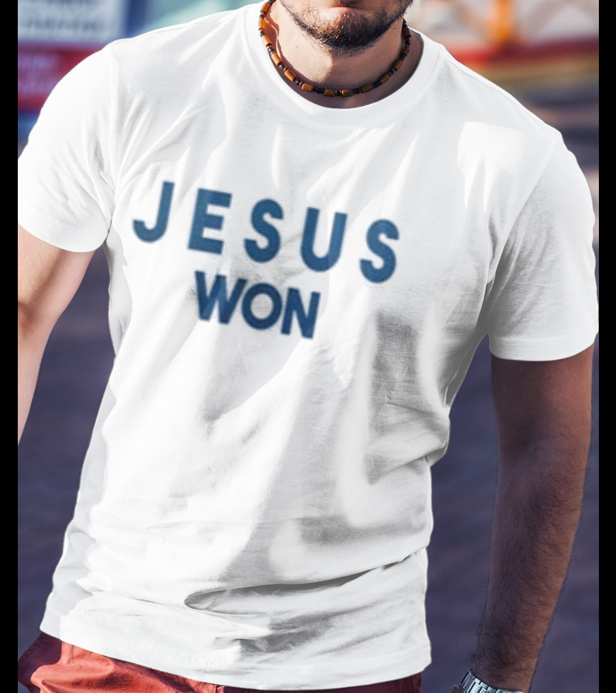 Akron Basketball Jesus Won 2026 Victory T-Shirt