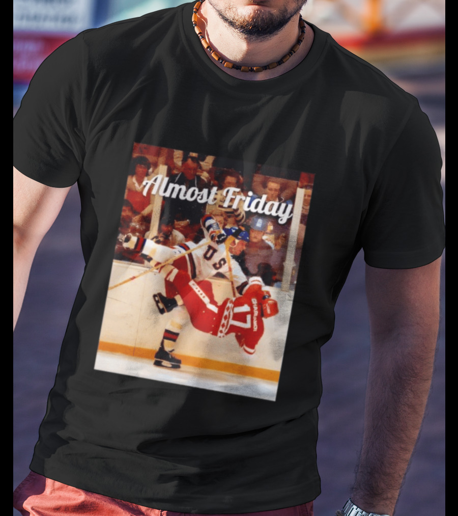 Almost Friday USA Hockey Miracle Hit T-Shirt