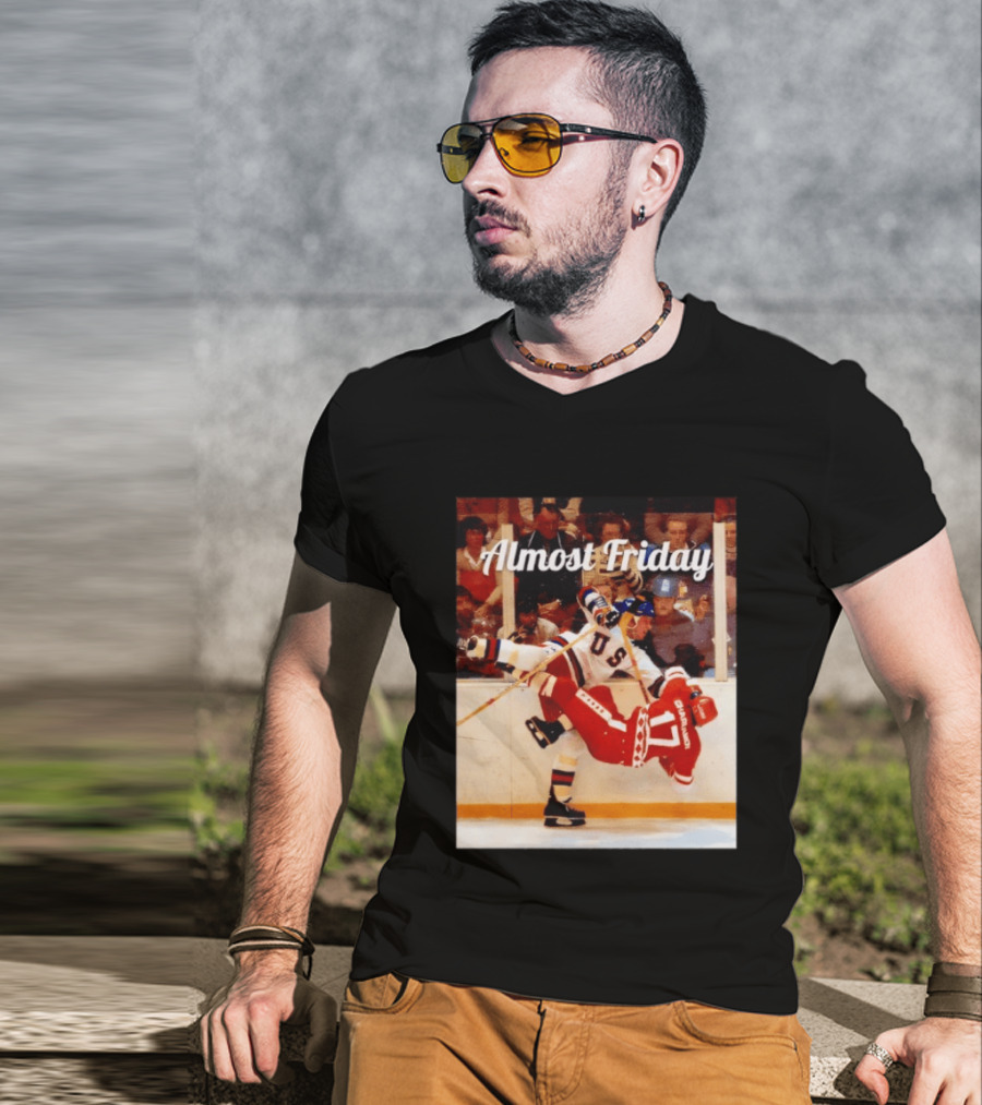 Almost Friday USA Hockey Miracle Hit T-Shirt