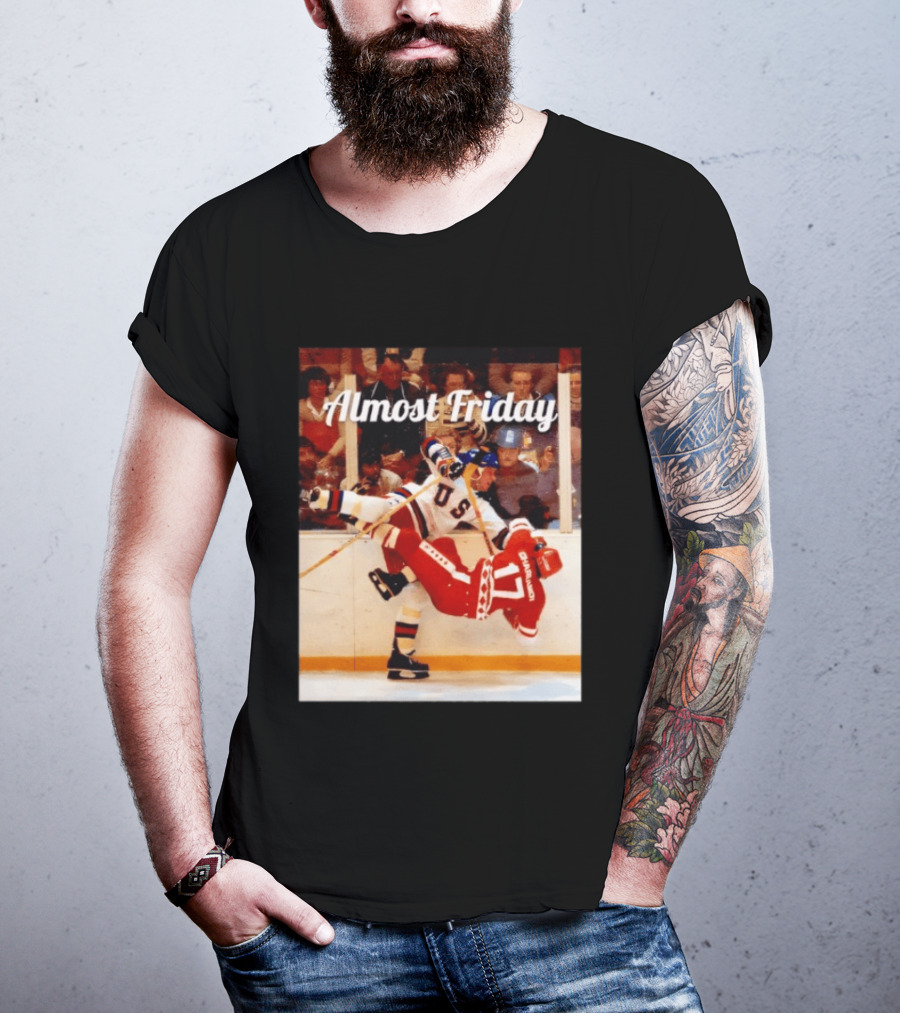 Almost Friday USA Hockey Miracle Hit T-Shirt