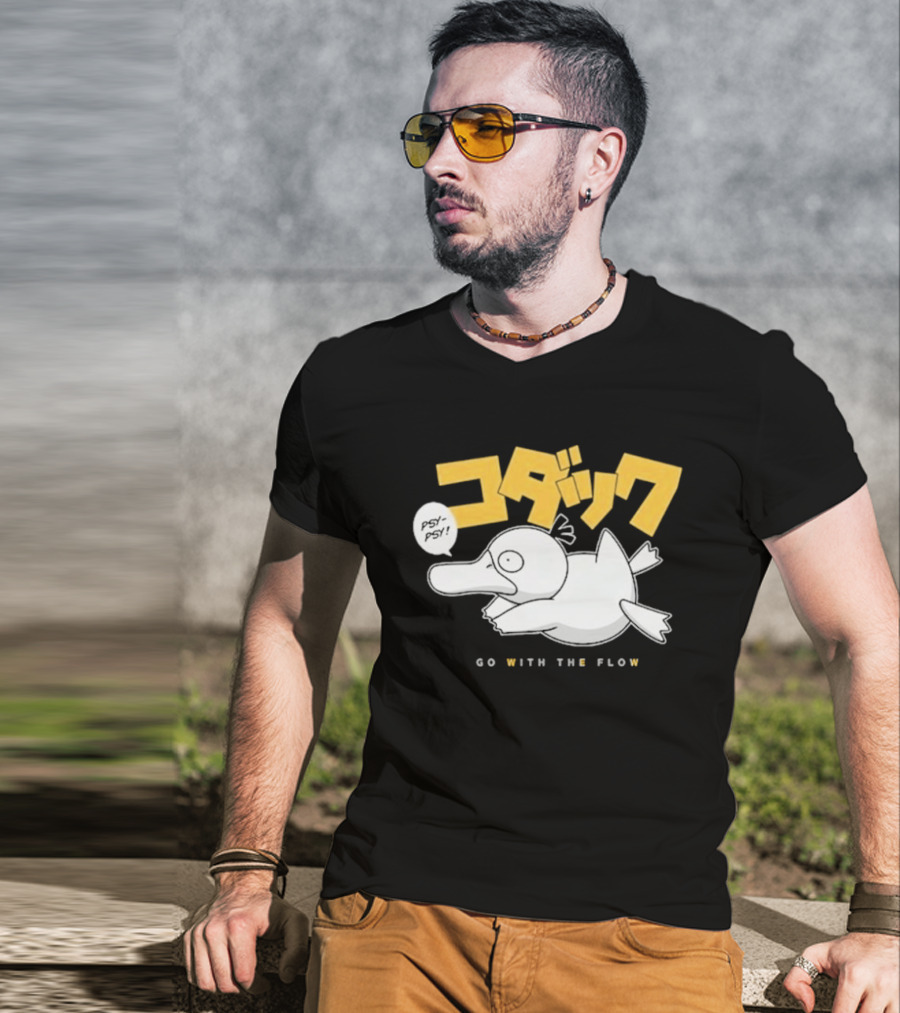 Pokémon Psyduck Go With The Flow T-Shirt