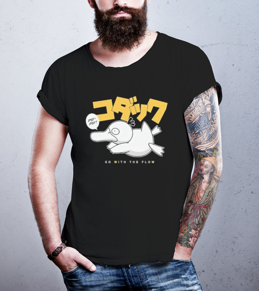 Pokémon Psyduck Go With The Flow T-Shirt