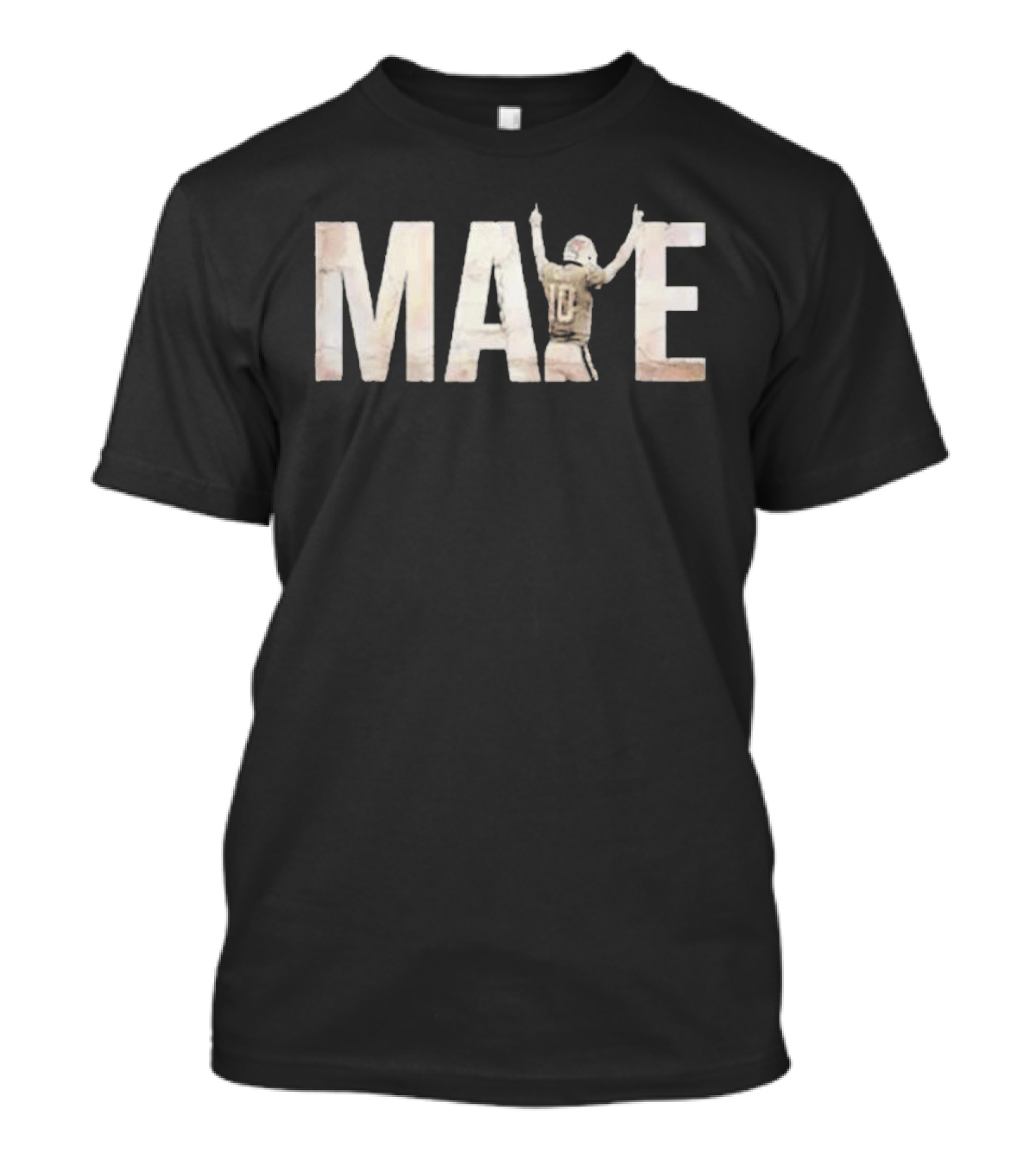 Drake Maye We All We Got We All We Need Football Celebration T-Shirt