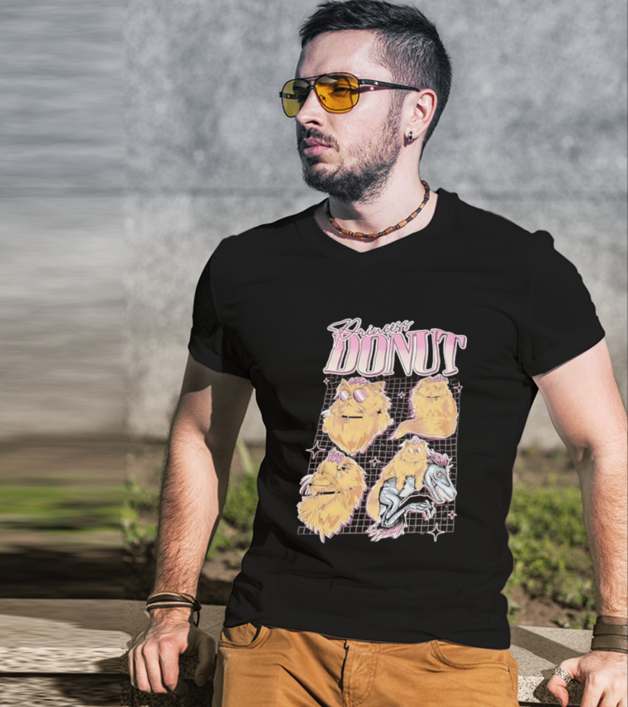 Princess Donut Collage Dungeon Crawler Carl Cat T-Shirt