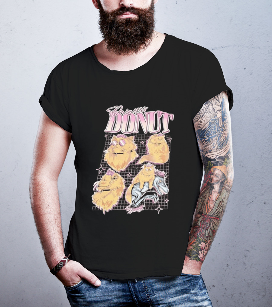 Princess Donut Collage Dungeon Crawler Carl Cat T-Shirt