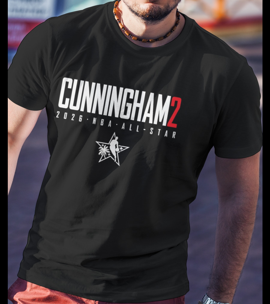 Cade Cunningham 2 2026 NBA All Star T-Shirt