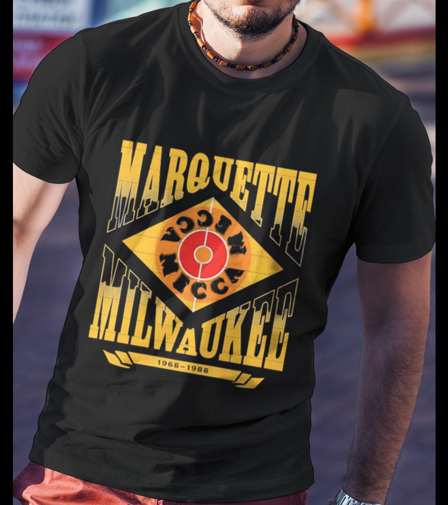 Marquette Golden Eagles Basketball MECCA Milwaukee T-Shirt