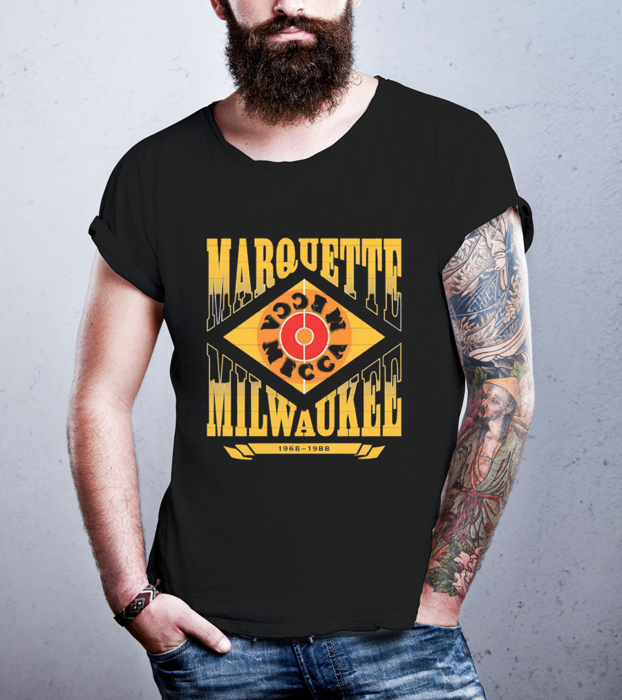 Marquette Golden Eagles Basketball MECCA Milwaukee T-Shirt