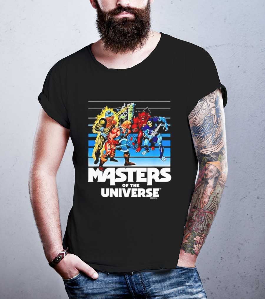 Masters Of The Universe He Man Skeletor And Characters Clash T-Shirt