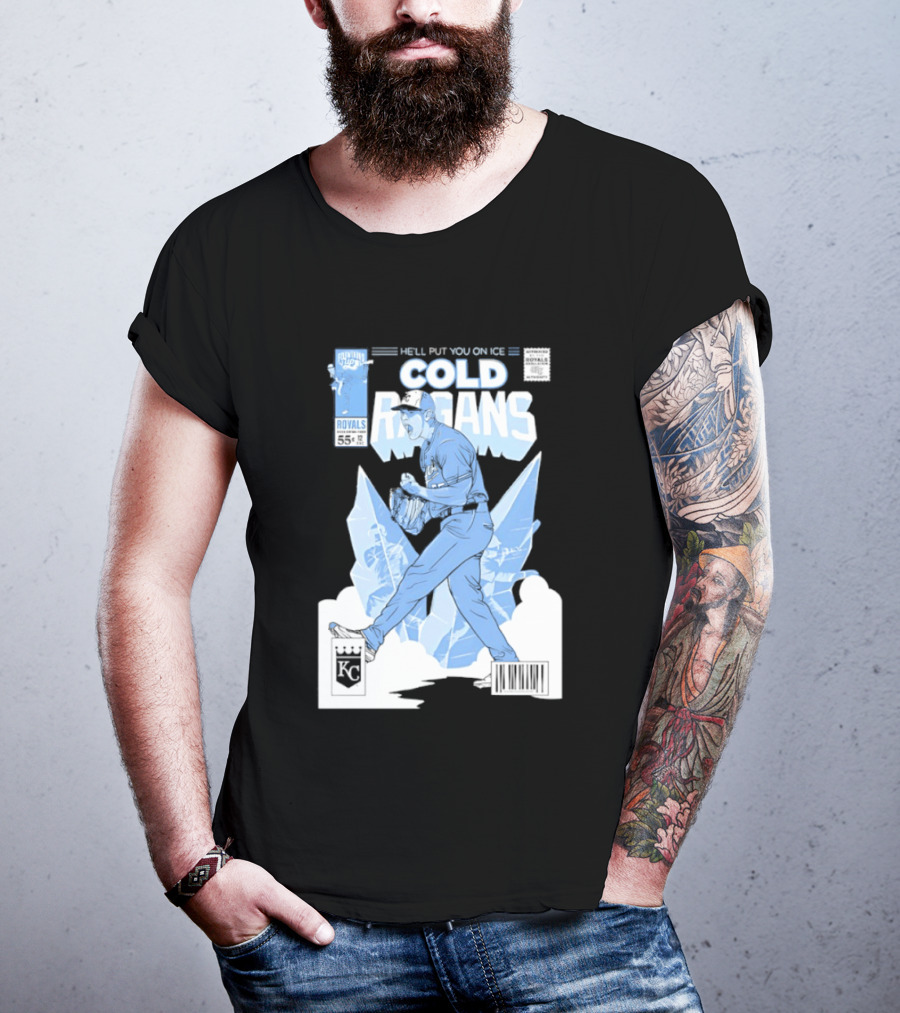 Kansas City Royals Cold Cole Ragans He'll Put You On Ice T-Shirt