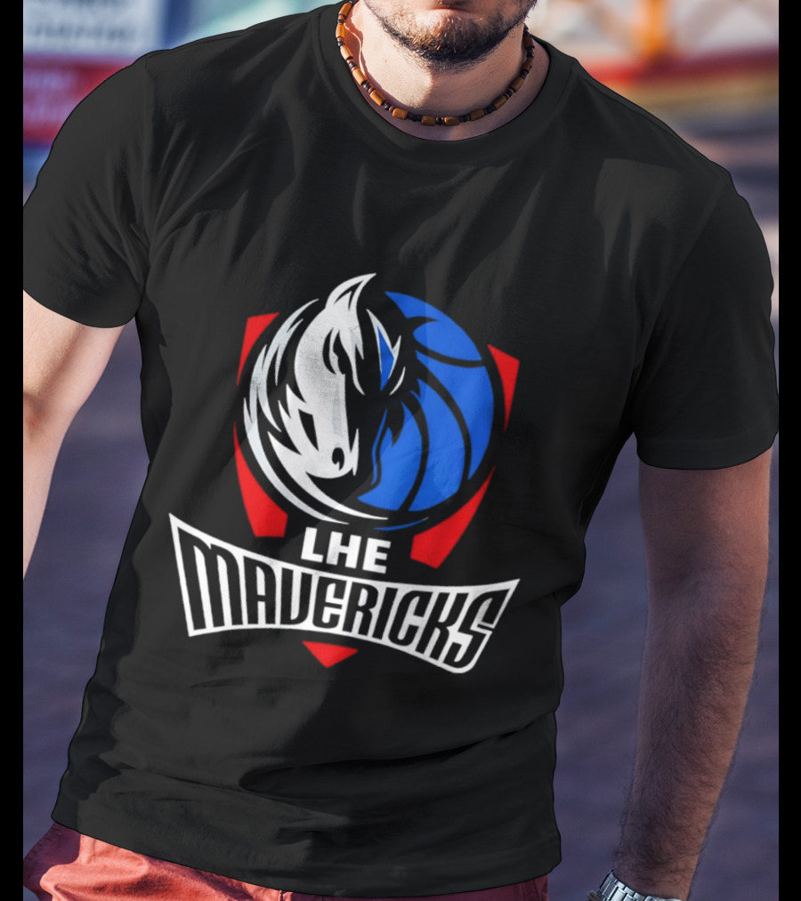 LHE Mavericks Dallas Mavericks Basketball Team T-Shirt