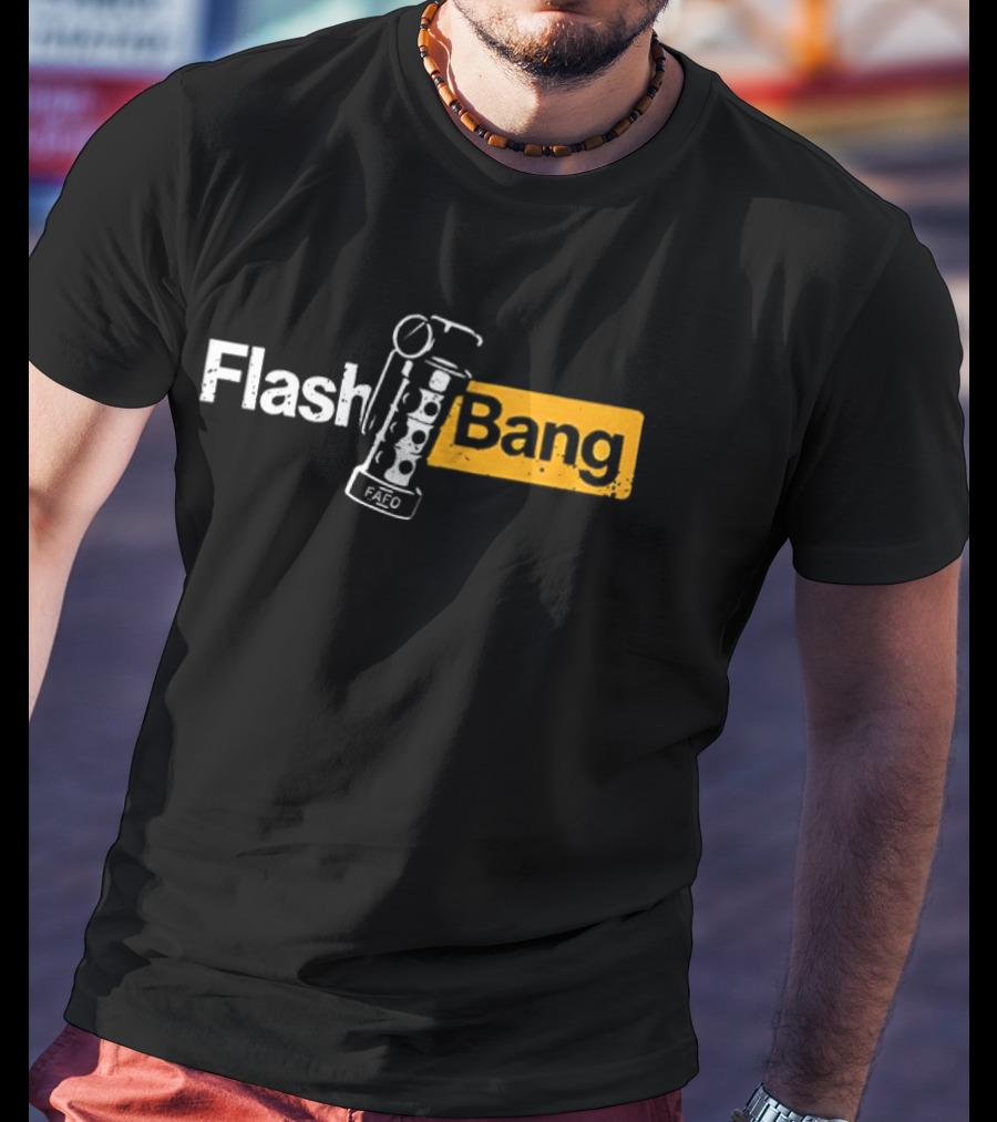 Flash Bang FAFO Grenade Concept T-Shirt