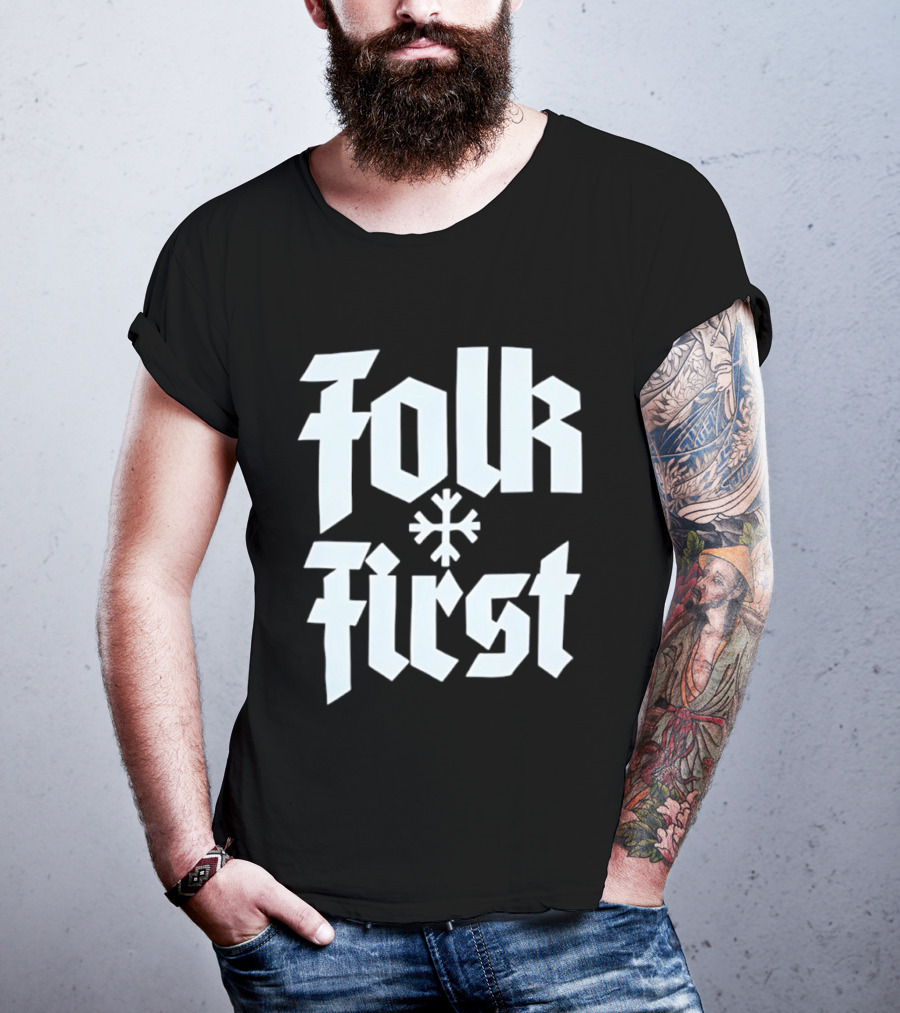 Folk First Snowflake T-Shirt