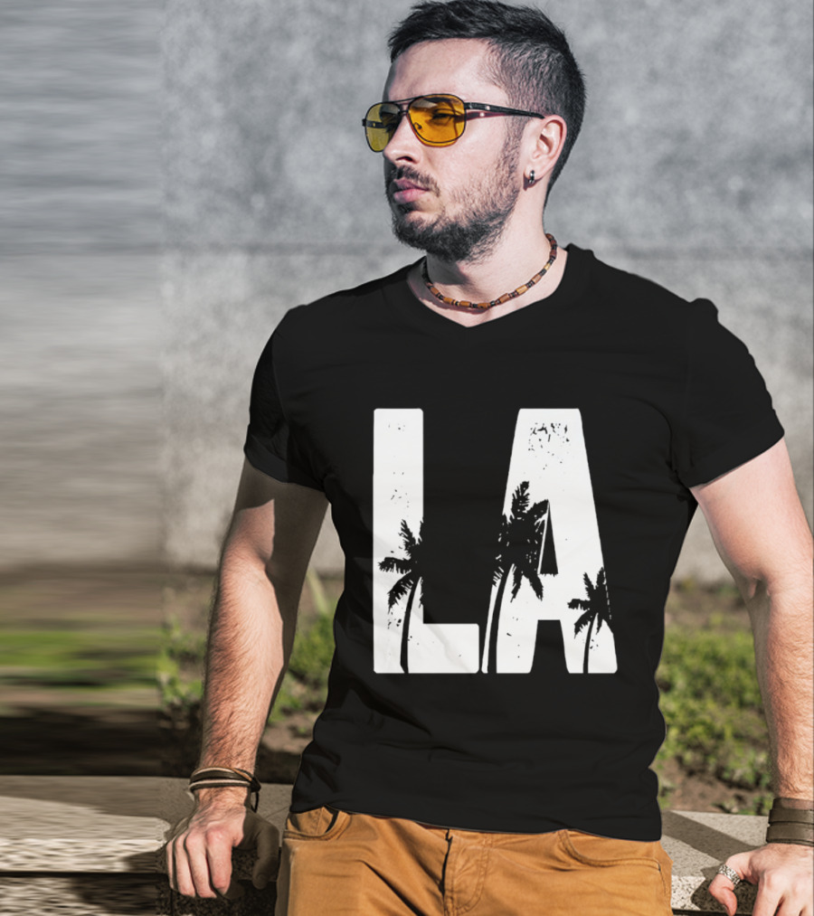 LA Los Angeles Palm Trees T-Shirt