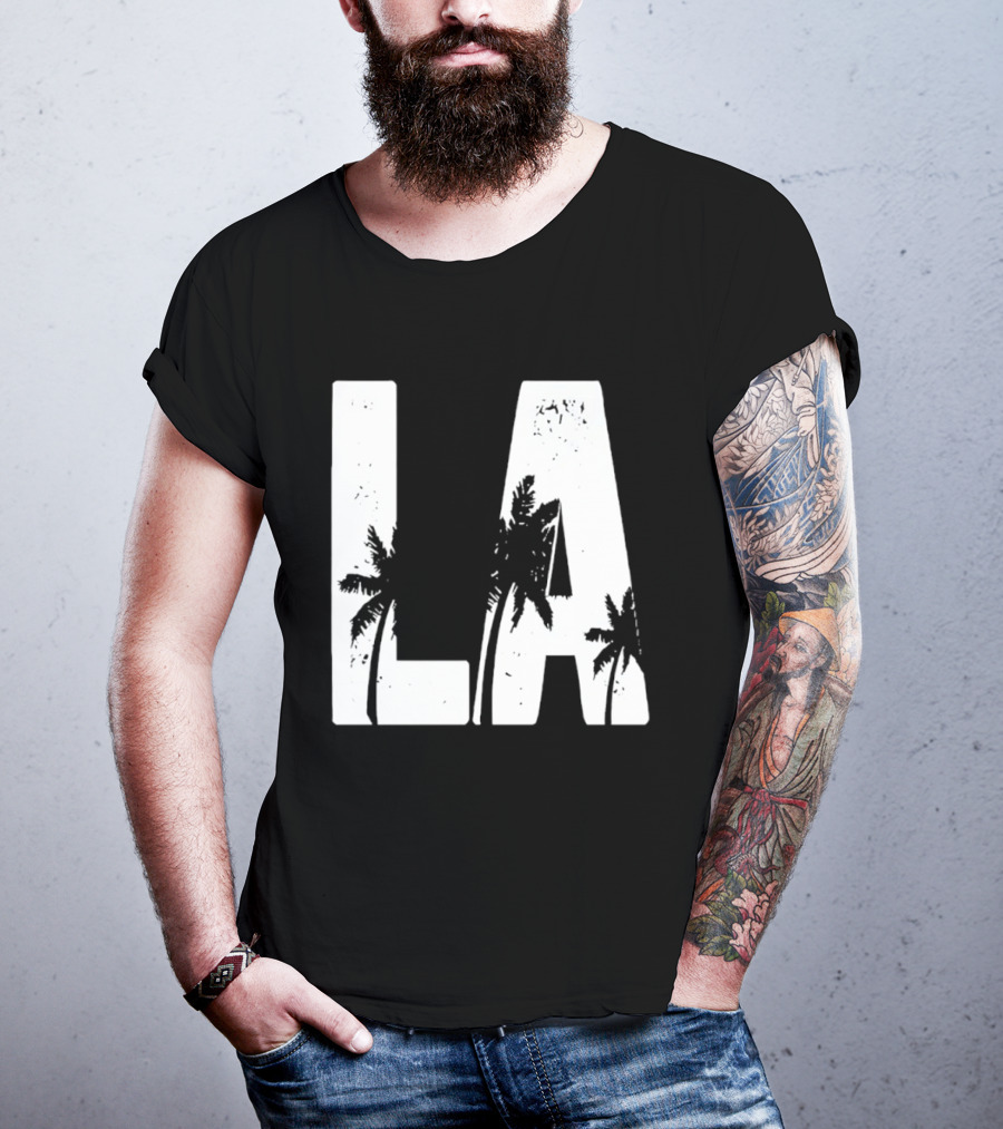 LA Los Angeles Palm Trees T-Shirt