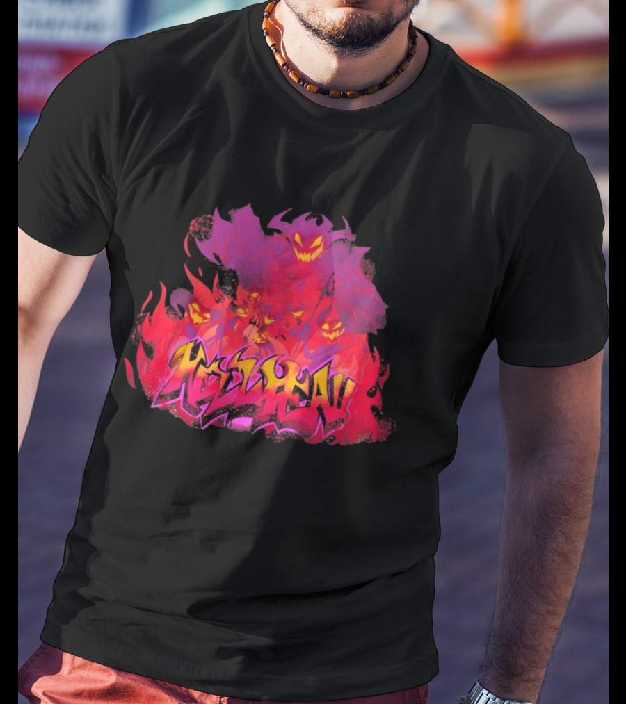 Helluva Boss SpindleHorse Graffiti Demon T-Shirt