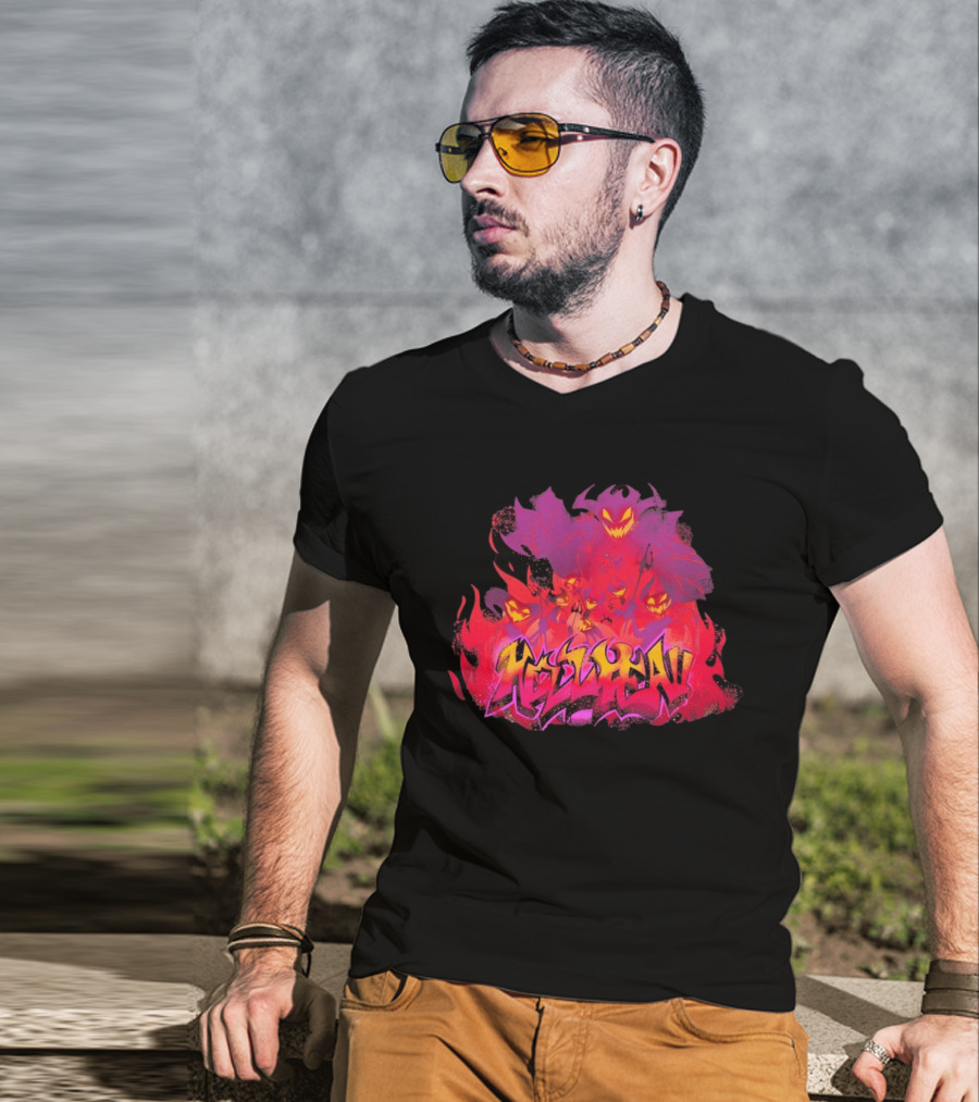 Helluva Boss SpindleHorse Graffiti Demon T-Shirt