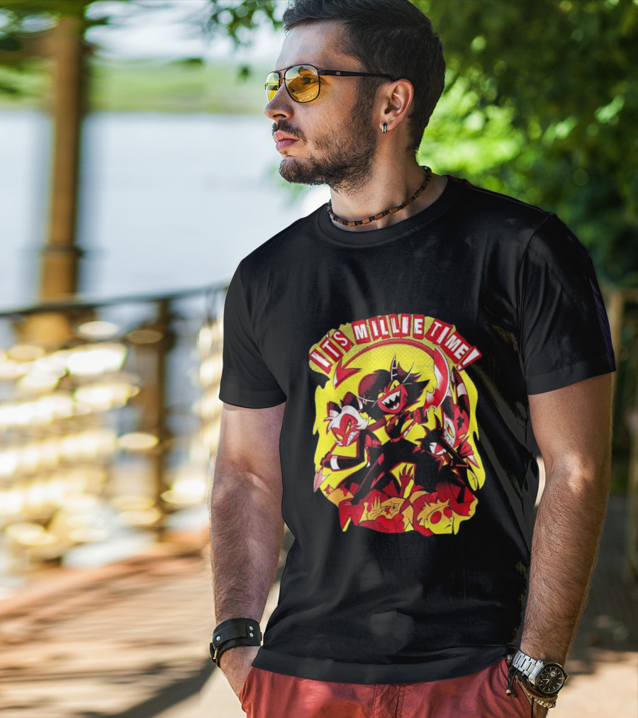 Spindlehorse It's Millie Time Helluva Boss Characters T-Shirt