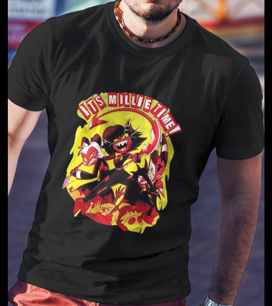 Spindlehorse It's Millie Time Helluva Boss Characters T-Shirt