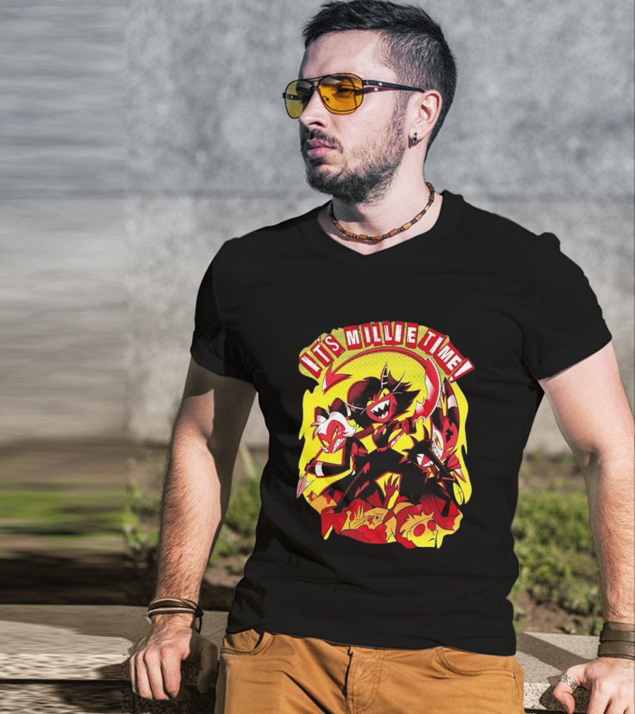 Spindlehorse It's Millie Time Helluva Boss Characters T-Shirt