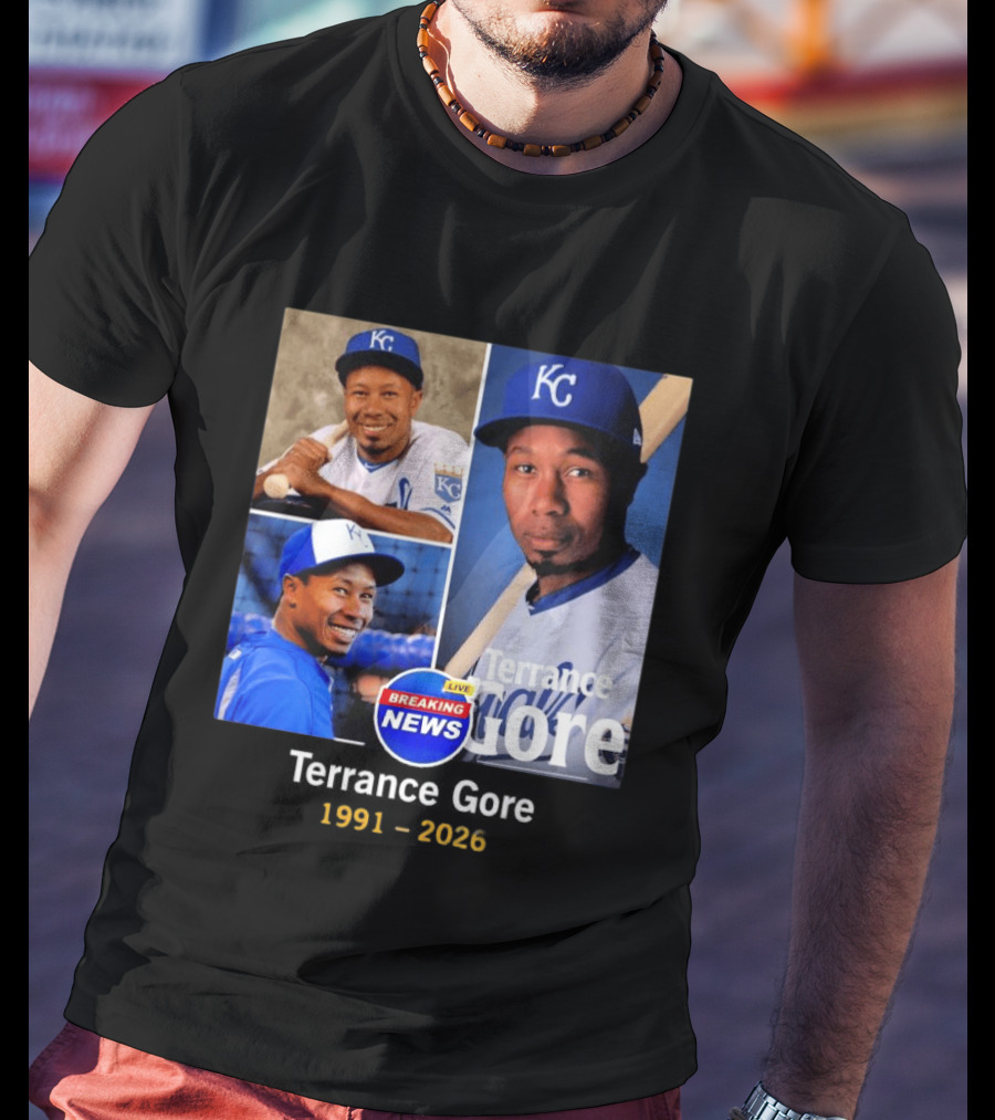 Terrance Gore Kansas City KC Breaking News 1991 2026 T-Shirt