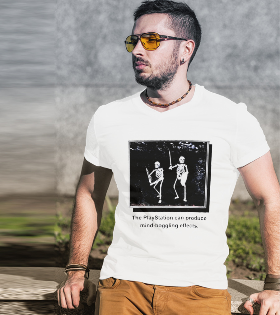 The PlayStation Can Produce Mind Boggling Effects Skeleton Warriors T-Shirt