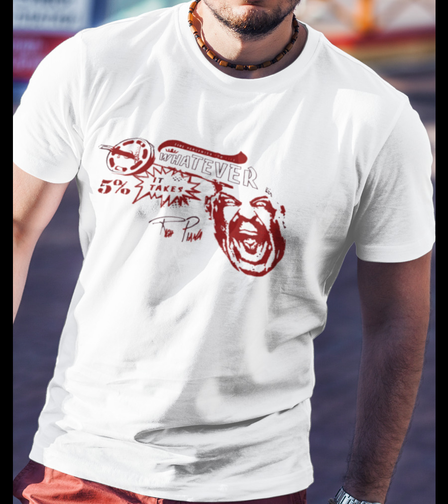 Whatever It Takes 5% Percenters For Life Red T-Shirt