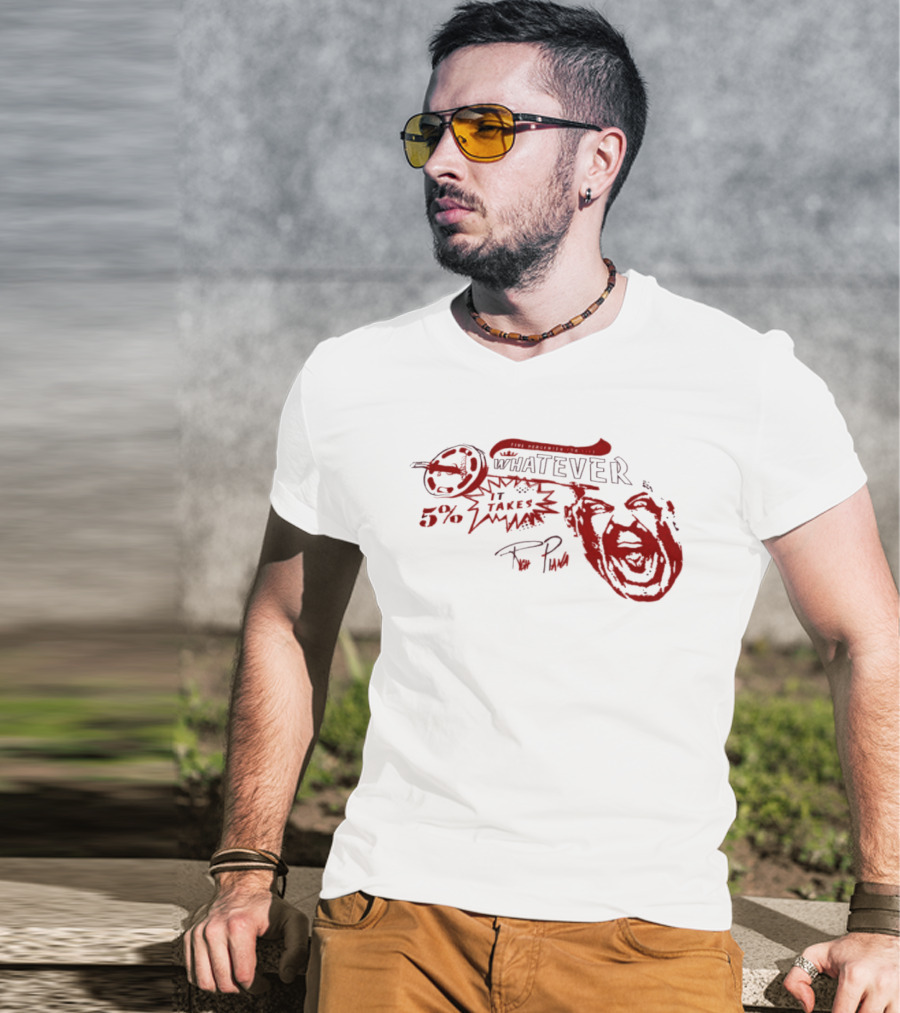 Whatever It Takes 5% Percenters For Life Red T-Shirt