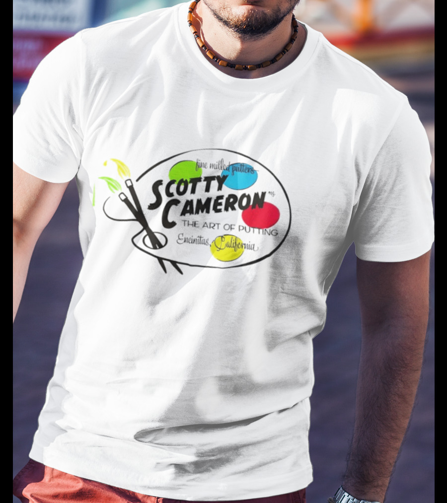 Fine Milled Putters Scotty Cameron The Art Of Putting Encinitas California T-Shirt