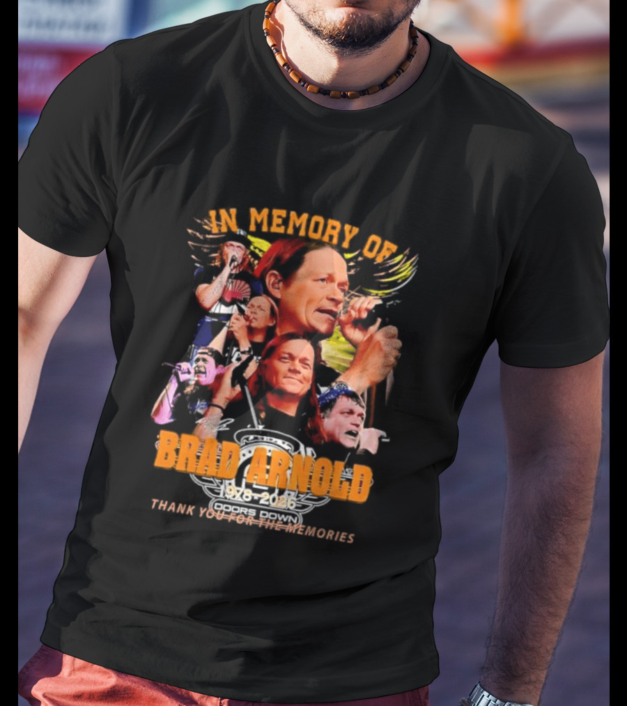 In Memory Of Brad Arnold Thank You 1928 2026 T-Shirt
