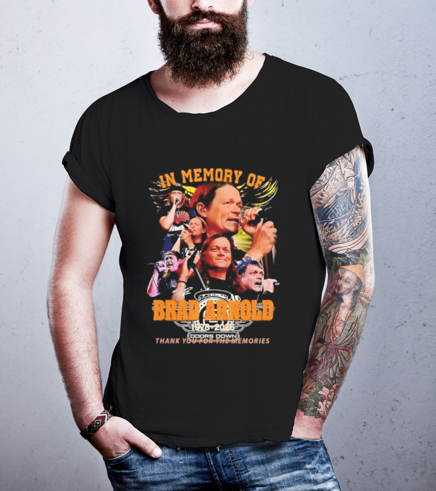 In Memory Of Brad Arnold Thank You 1928 2026 T-Shirt