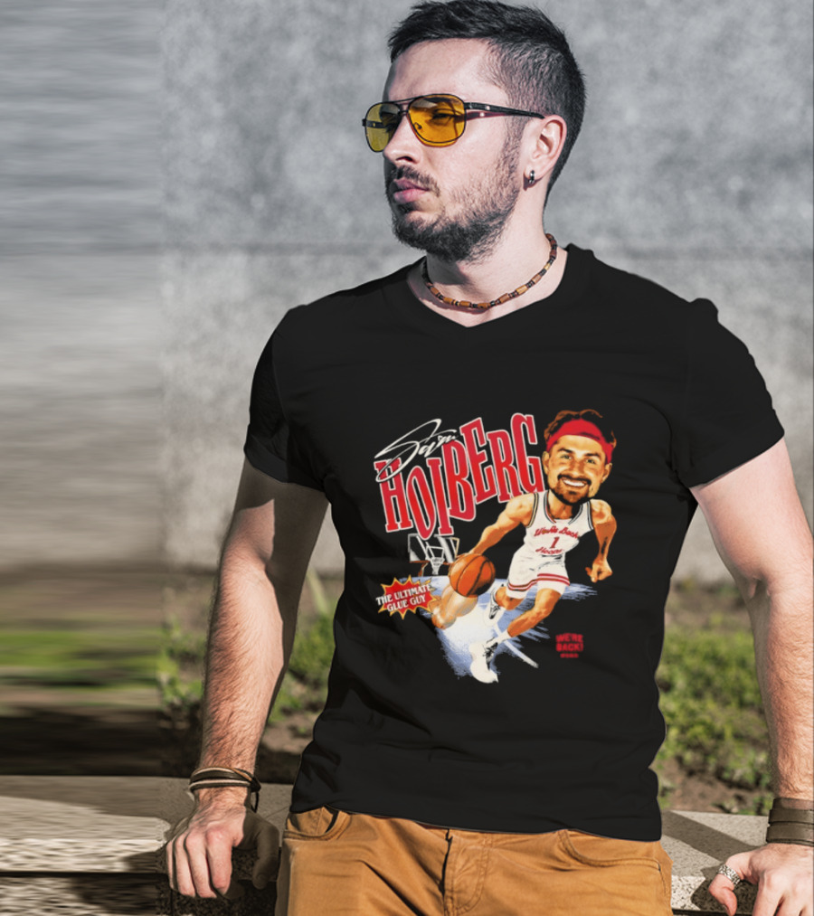 Sam Hoiberg Basketball Caricature The Ultimate Glue Guy T-Shirt