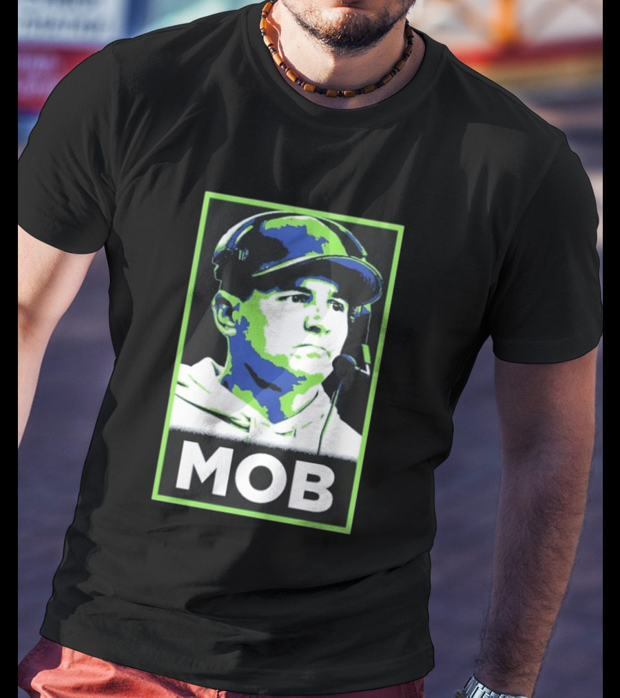 Seattle Seahawks MOB Coach Iconic Headset T-Shirt