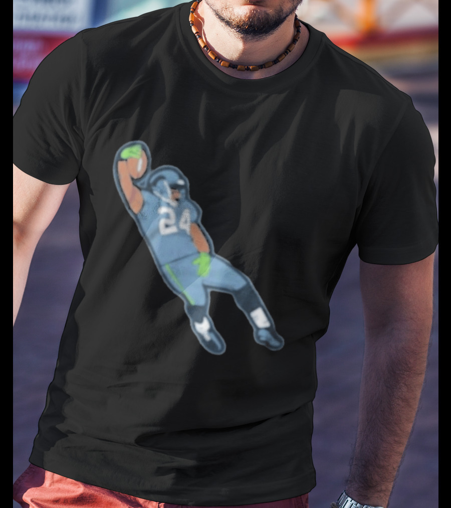 Seahawks The Quake Celebration Rob Staton 24 T-Shirt