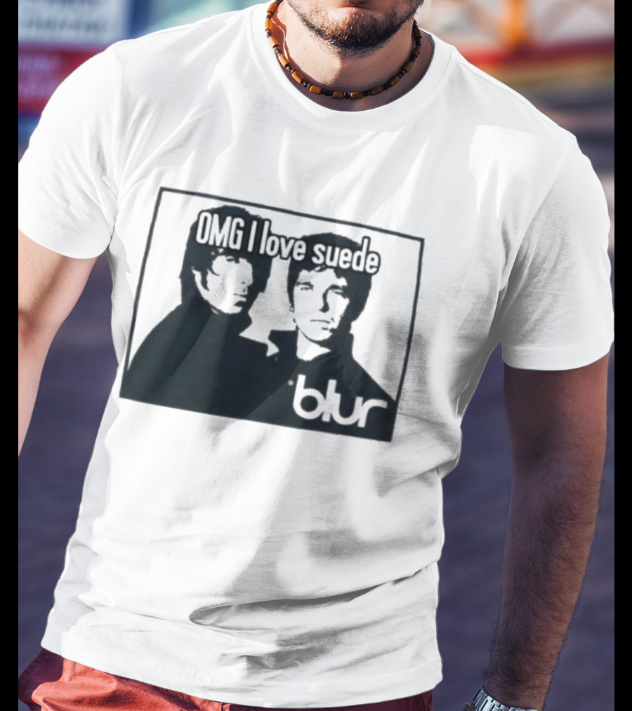 OMG I Love Suede Blur T-Shirt
