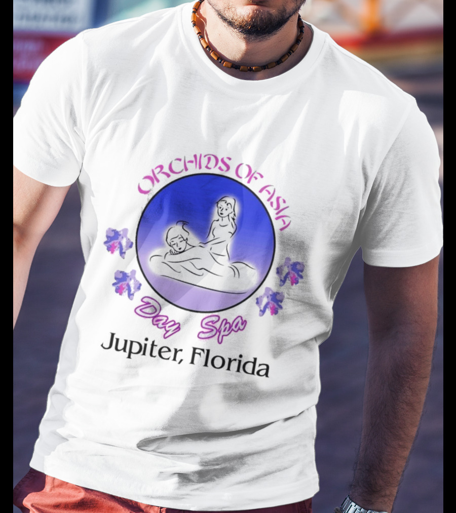 Orchids Of Asia Day Spa Jupiter Florida T-Shirt