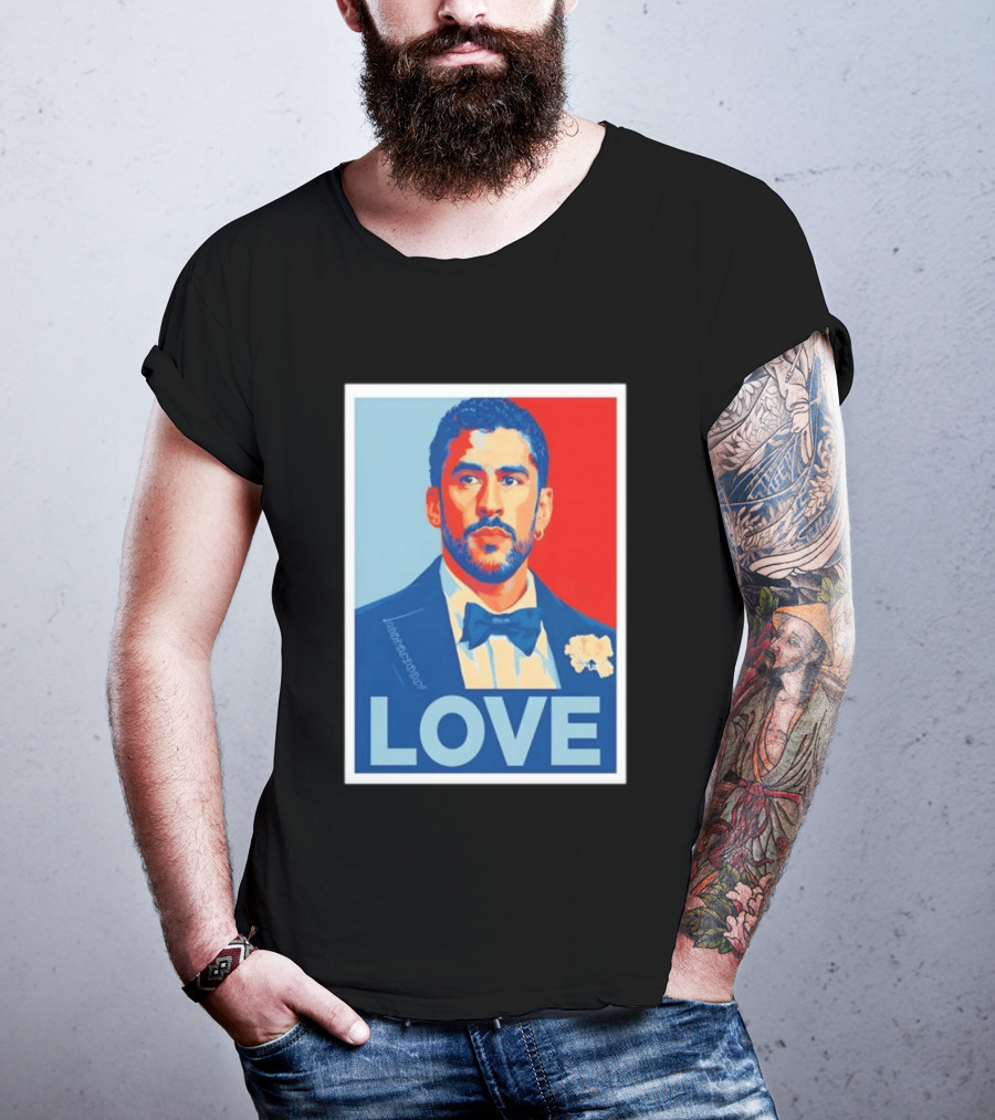 Bad Bunny LOVE Puerto Rico Super Benito T-Shirt