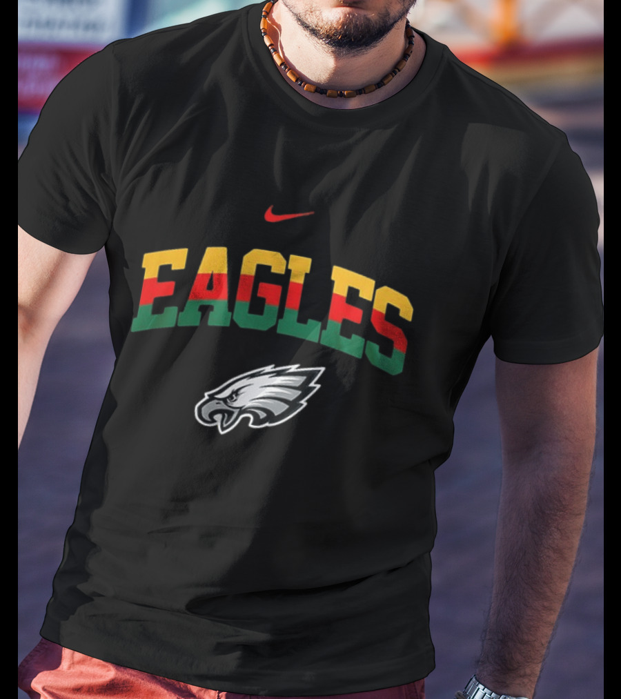 Philadelphia Eagles Black History 100th Anniversary Nike Edition T-Shirt