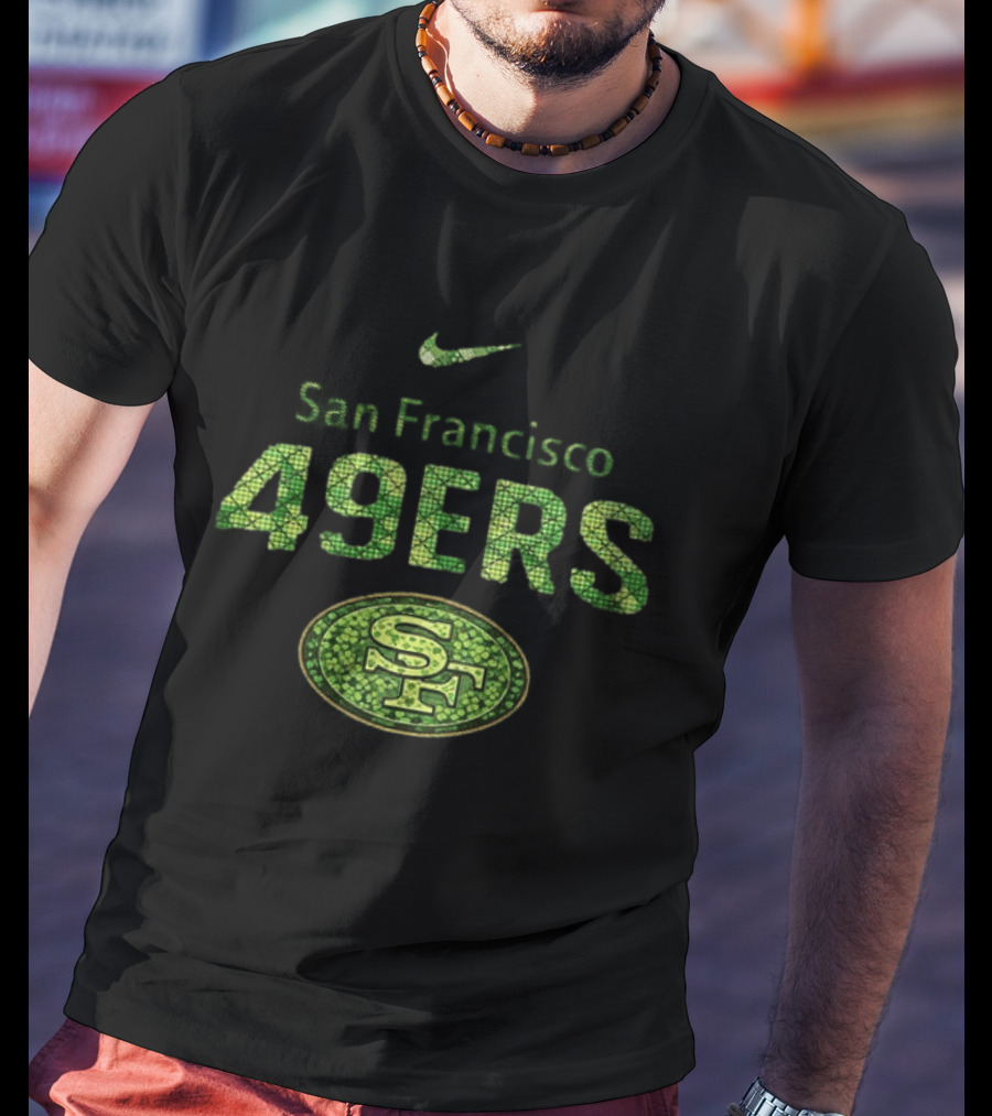 San Francisco 49ers Snoopy Who Needs Luck T-Shirt