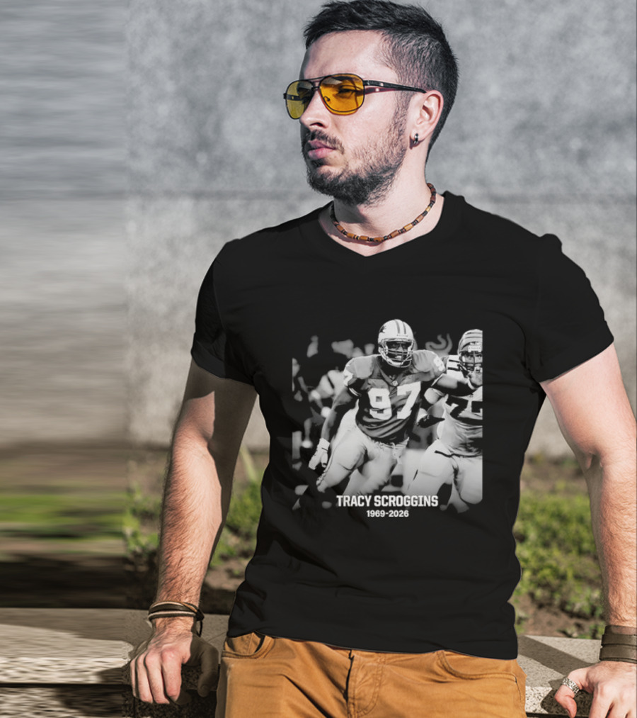 Tracy Scroggins Detroit Lions 1969 2026 Stories T-Shirt