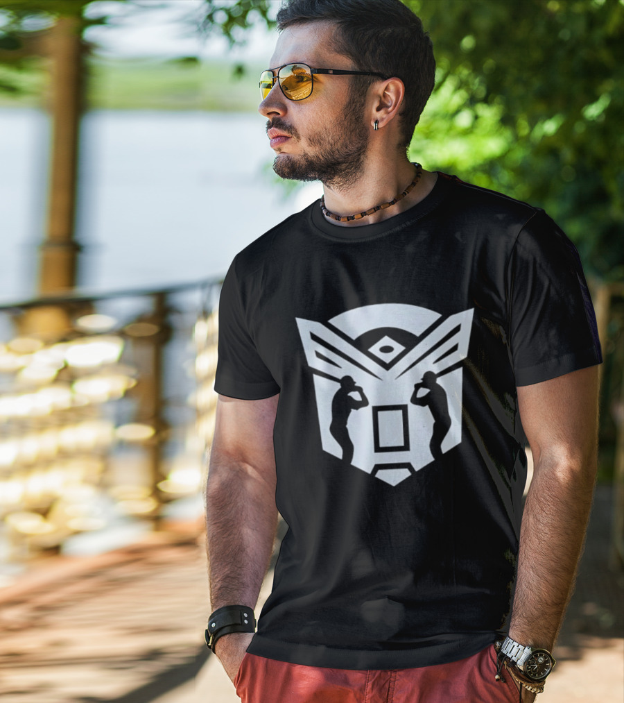 Autobats Transformers Baseball T-Shirt