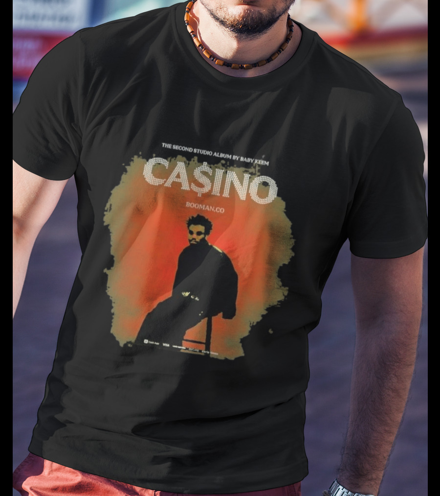 Baby Keem Casino Tour 2026 BOOMAN.CO T-Shirt