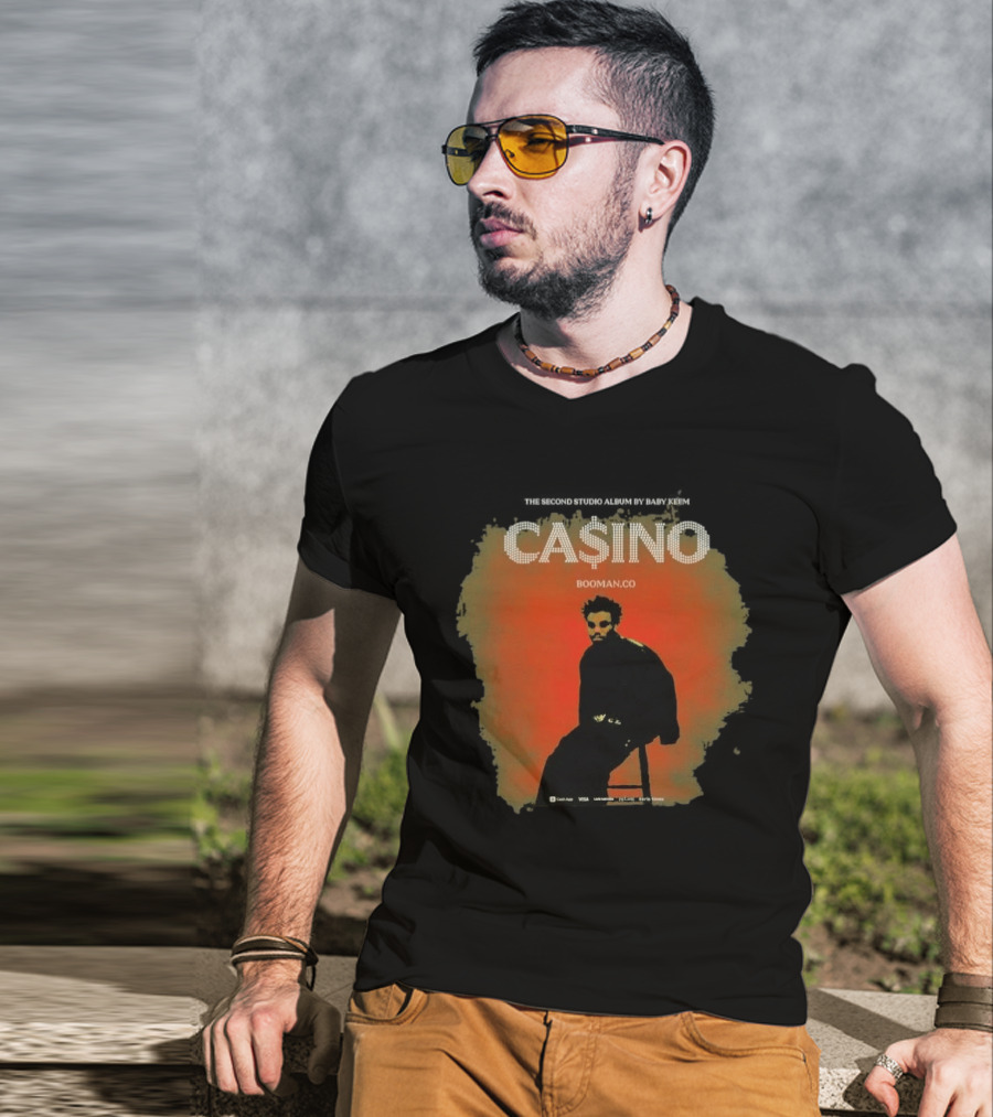 Baby Keem Casino Tour 2026 BOOMAN.CO T-Shirt