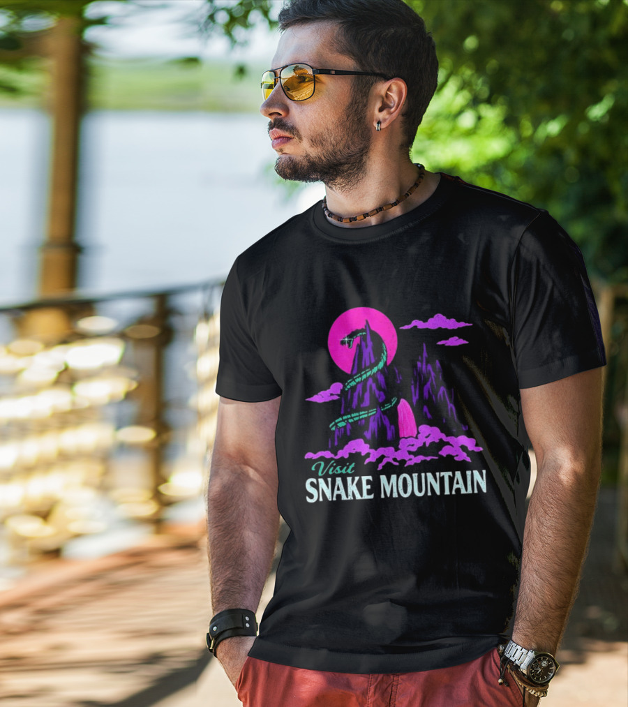 Visit Snake Mountain Masters Of The Universe Serpent Peak Fantasy T-Shirt