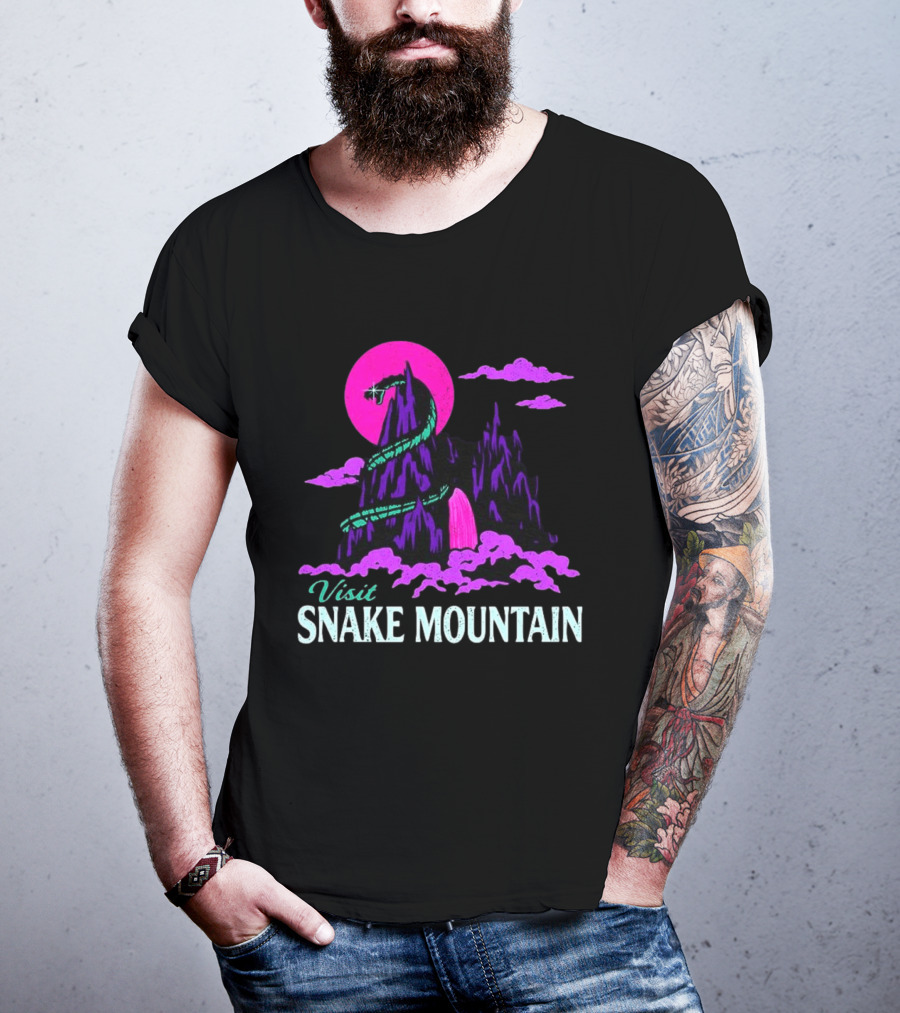 Visit Snake Mountain Masters Of The Universe Serpent Peak Fantasy T-Shirt