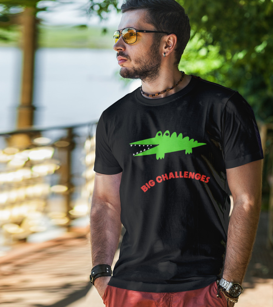 Sanrio Crocodile Big Challenges T-Shirt