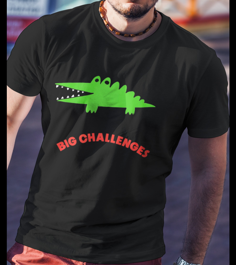 Sanrio Crocodile Big Challenges T-Shirt
