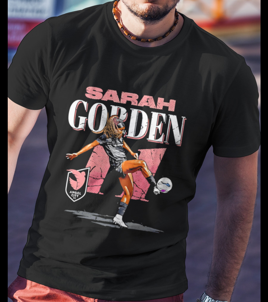Sarah Gorden Soccer Player Angel City FC T-Shirt