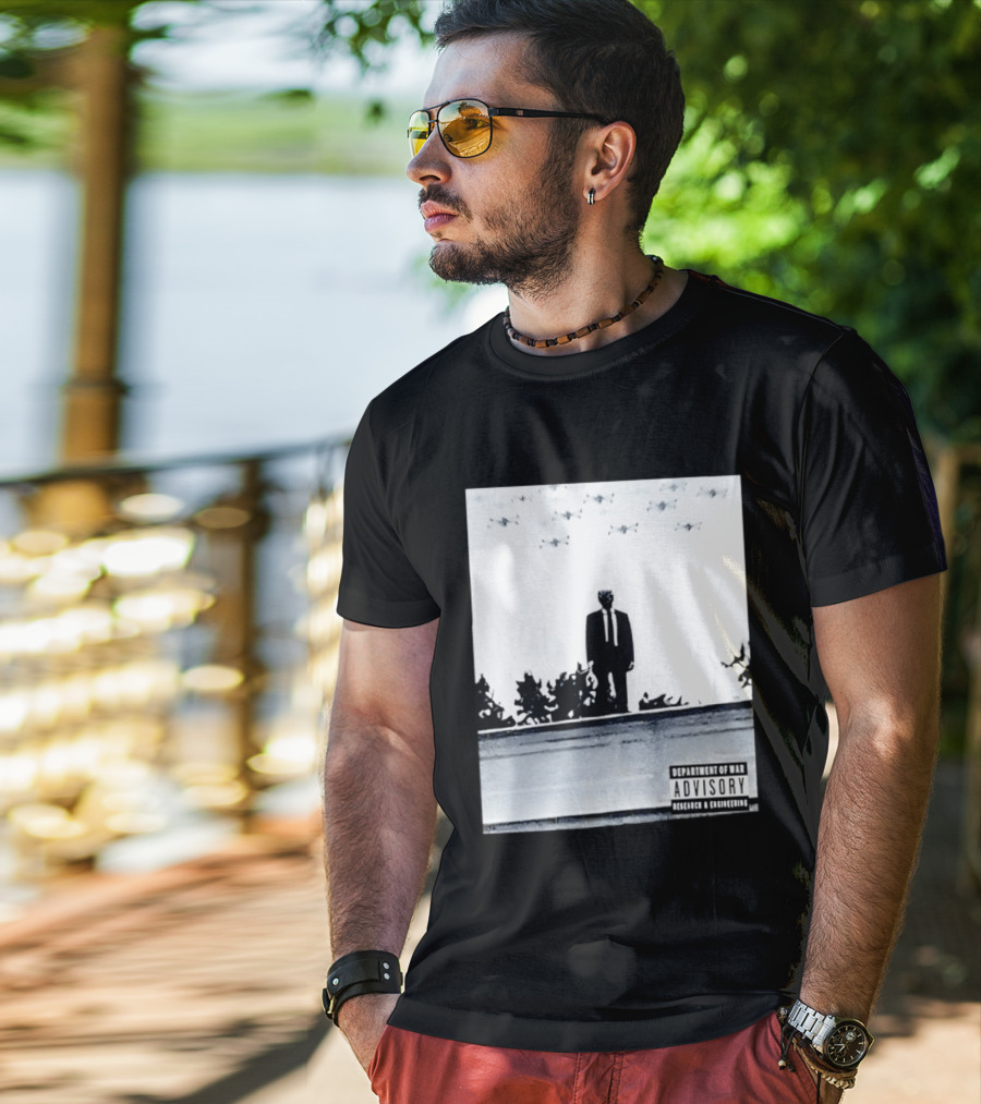 Trump Drone 2026 Department Of War Advisory Research And Development T-Shirt